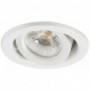 Spot LED encastre orientable 600lm blanc chaud 3000K DIM SYLVANIA