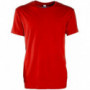 T-shirt rouge 100% coton 150g Evolution T BS010 ACTION WEAR