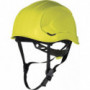 Casque de chantier style casque de montagne jaune