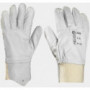 10 paires de gants cuir tout fleur poignet tricot EUROPROTECTION MO2250