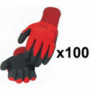 100 paires de gants polyamide enduit PVC NYMR15CFTN SINGER