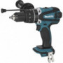 Pack Makita Premium Pro 18V 5Ah: Perceuse à percussion 91Nm DHP458 + Visseuse à chocs 165Nm DTD152 + 2 batteries + coffret