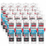 25x cartouches Pro ST5 Mastic Sanitaire (coloris: blanc, noir, gris ou beige) RUBSON