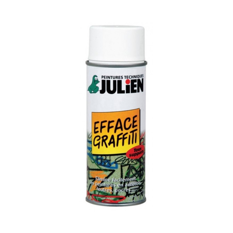 Aérosol efface graffiti tous supports JULIEN 400 ml