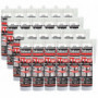 24x cartouches FT101 Mastic polyvalent Flextec 280 mL RUBSON (coloris: transparent, blanc, gris, noir, ton pierre, tuile)