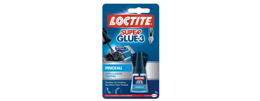 Colle et mastic