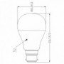 Ampoule led STD B22 827 9W  égal à  60W Dep rad SYLVANIA