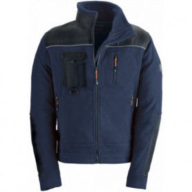 Blouson polaire souple et confortable bleu SMART avec poches et renforcements KAPRIOL Blouson polaire souple et confortable bleu SMART avec poches et renforcements KAPRIOL