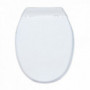 Abattant WC pvc blanc Stability