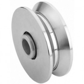 Roue gorge V 20mm - Ø120mm Roue gorge V 20mm - Ø120mm