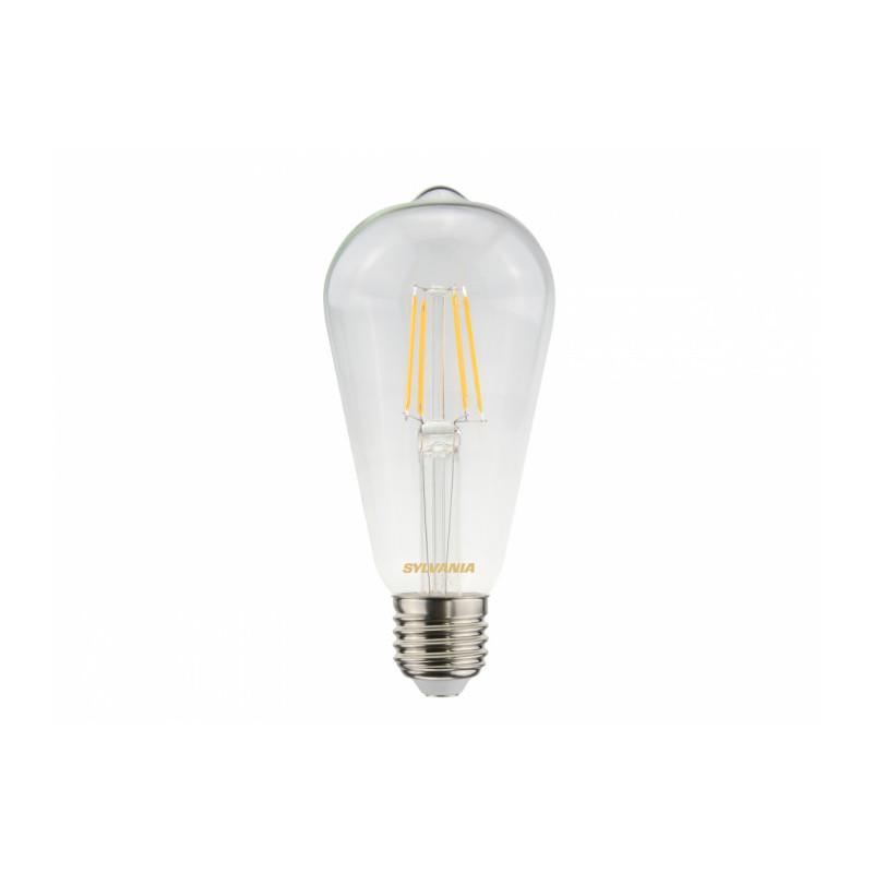 Ampoule led EDI E27 827 6W égal à 60W Cla fil SYLVANIA