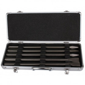 Coffret SDS-Max 3 pointes + 2 burins MAKITA Coffret SDS-Max 3 pointes + 2 burins MAKITA