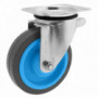 Roulette de manutention pivotante à platine Maxiroll Resilex Ø200mm GUITEL