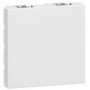 Obturateur Mosaic 2 modules blanc LEGRAND