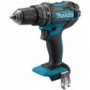 Perceuse visseuse à percussion Makita 18V 62Nm DHP482 + 2 batt 3 Ah + 30 embouts de vissage + porte-embout magnétique