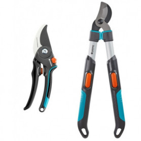 Pack GARDENA taillanderie: sécateur + coupe branche 8904-26 520-670 B Pack GARDENA taillanderie: sécateur + coupe branche 8904-26 520-670 B