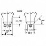 Ampoule led 36° GU10 830 3,1W  égal à  36W SYLVANIA