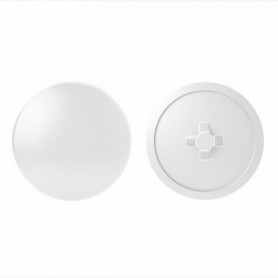 Cache-vis plastique blanc x40 Cache-vis plastique blanc x40