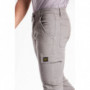 Pantalon de travail coupe charpentier gris CARP RICA LEWIS