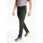 Jeans de travail multi poches stretch vert JOBC RICA LEWIS