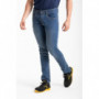 Jeans coupe droite ajustée stretch stone brossé WORK3 RICA LEWIS