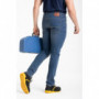 Jeans coupe droite ajustée stretch stone brossé WORK3 RICA LEWIS