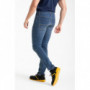 Jeans coupe droite ajustée stretch stone brossé WORK3 RICA LEWIS