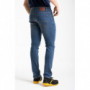 Jeans coupe droite ajustée stretch stone brossé WORK3 RICA LEWIS