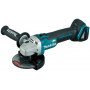 Pack Makita EXPERT PRO BL Motor 18V 3 machines 2 batt 5Ah Perceuse DDF484 + Visseuse à chocs DTD154 + Meuleuse DGA506