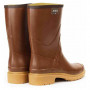 Demi Botte caoutchouc Bison ambre AIGLE