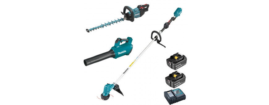 Pack d'outils jardin à moteur