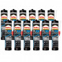 Lot de 12 cartouches de Colle mastic de fixation acrylique PL100 de PATTEX