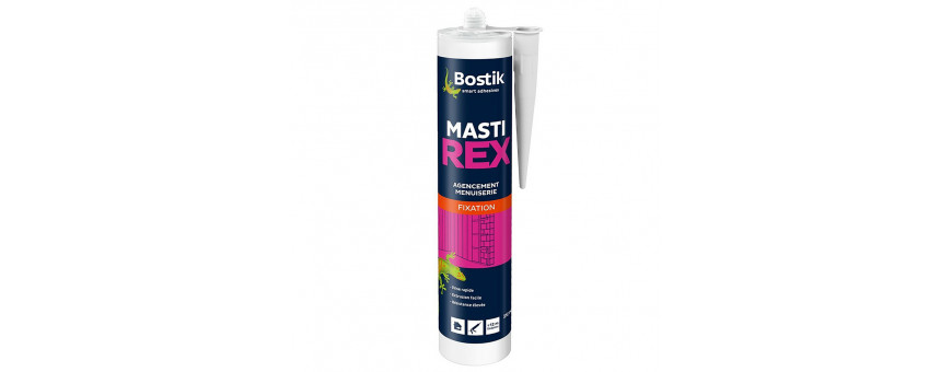 Colle et mastic