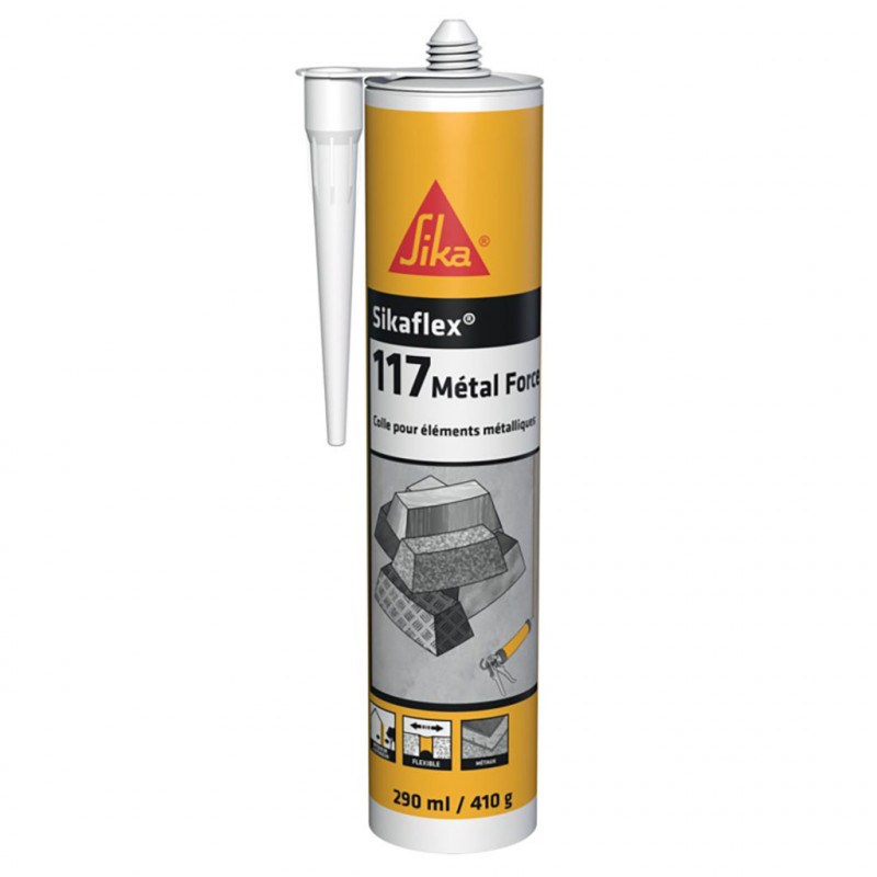 Colle construction Sikaflex 117 Metal Force - 290ml SIKA