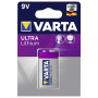 1 Pile lithium 6LR61 (9V) VARTA