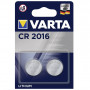 2 Piles bouton lithium CR2016 (3V) VARTA