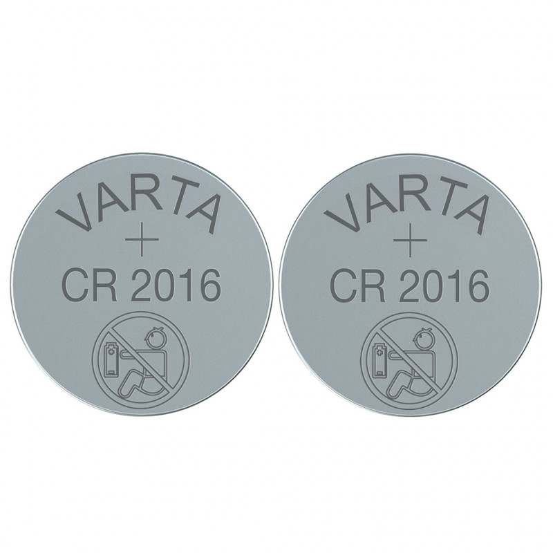 Pile bouton CR2016 3V Lithium Varta