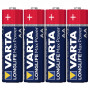 4 Piles alcalines Max Power LR6/AA (1,5V) VARTA