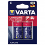 2 Piles alcalines Max Power LR14/C (1,5V) VARTA