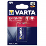 Pile alcaline Max Power 6LR61 (9V) VARTA