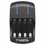 Chargeur de piles Plug Charger + 4 Piles LR6/AA 2100 mAh VARTA