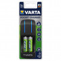 Chargeur de piles Pocket Charger + 4 Piles LR6/AA 2100 mAh VARTA