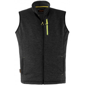 Gilet sans manche Slick gris-noir KAPRIOL Gilet sans manche Slick gris-noir KAPRIOL
