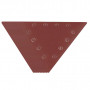 Patins triangles perforés 280x280mm (x10)