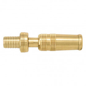 Lance d'arrosage gros débit avec raccord cannelé - tuyau Ø19mm - 20x27 - BOUTTE Lance d'arrosage gros débit avec raccord cannelé - tuyau Ø19mm - 20x27 - BOUTTE