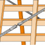Feuillard perforé 20mmx10m FB20 SIMPSON