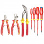 Lot de 3 pinces + 4 tournevis isolés 1000 Volts VE.A2PB FACOM