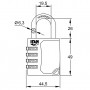 Cadenas à combinaisons C45S IFAM