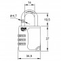 Cadenas à combinaisons C35S IFAM