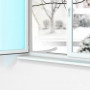 Joint d'isolation adhésif de porte et fenêtre - 1 à 7 mm - 25m - blanc